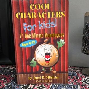 Cool Characters for Kids Book by Janet B. Milstein